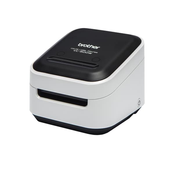 Brother VC-500W - etiketprinter - farve - termisk papir - rulle (5 cm) - 313 dpi - op til 8 mm/sek. (monokrom)/ op til 8 mm/sek. (farve) - USB 2.0, Wi