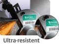 Miniatyrbild 4 av 6: Avery - Polyeten (PE) - matt - permanent lim - vit - A4 (210 x 297 mm) 40 etikett(er) (40 ark x 1) etiketter (L7917-40)