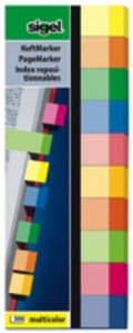 Miniatyrbillede 2 af 3: indekseringsstrimler Sigel mini brilliant 5-farve assorteret SI-HN625