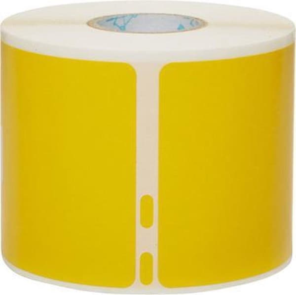 DYMO 101 x 54 mm Keltainen 220 kpl 2133400 Lähetystarrat, Nimikylttitarrat