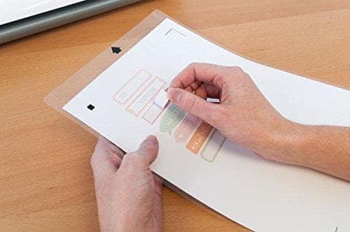 Silhouette printbart klistermærkepapir, hvidt