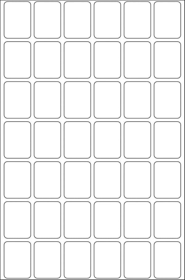 Herma 2380 Universal label. hvid 16x22 32 ark 1344 stk