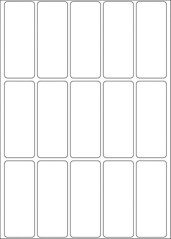 Private label Herma 2410 Universal Label 20x50mm Hvid - 480 labels