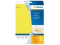 Miniatyrbillede 3 af 5: Herma printeretiketter Etiketter lysende gul 99,1x67,7 SuperPrint 200 stk.