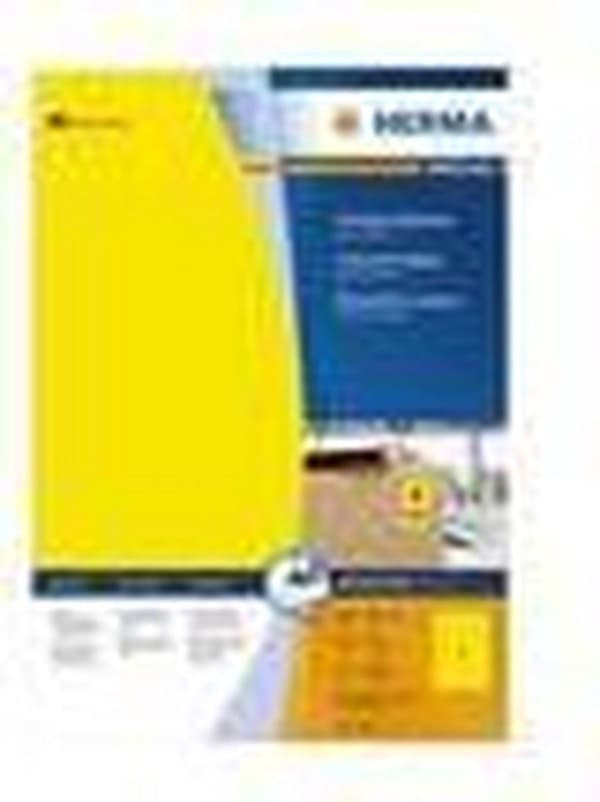 herma cl. märka. gul 210x297 100 ark DIN A4 100 st 4401