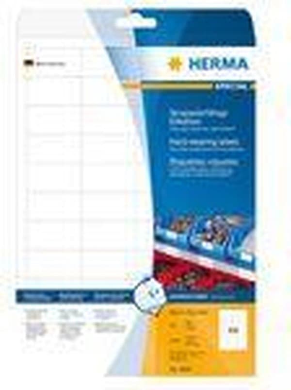 Herma folieetiketter 66X33,8 25 ark DIN A4 600 stk 4691
