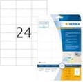 Miniatyrbillede 7 af 8: Herma transp. etiketter 70x37 25 ark DIN A4 600 stk 4685