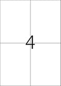 Miniatyrbild 2 av 11: Herma skrivaretiketter Etiketter vit 105x148 SuperPrint 800 st.