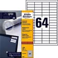 Miniatyrbillede 4 af 11: Avery Universal Labels, hvid, 48,5 x 16,9 mm, permanent klæbende