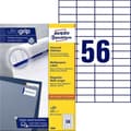 Pikkukuva 4 / 8: Avery Universal Labels, valkoinen, 52,5 x 21,2 mm, pysyvä liima