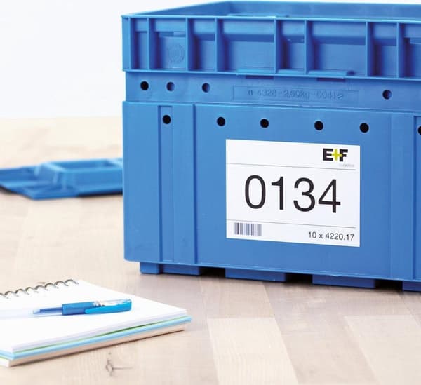 Herma skrivaretiketter Etiketter vit 210x297 SuperPrint 200 st.