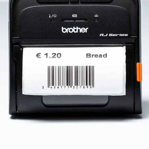 Brother - 76 x 44 mm 70 etikett(er) (1 rulle(r) x 70) etikettrulle - för RuggedJet RJ-3055WB