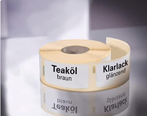 AVERY Zweckform A1933088 säänkestävät kalvotarrat (300 vedenpitävää tarraa, 59x102 mm, Dymo LabelWriter yhteensopiva, kestävä, kirjoitettava, pysyväst