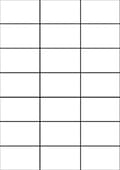 Miniatyrbillede 8 af 8: Avery hvide etiketter QuickPeel format 70 x 423 mm (bxh) 4.200 stykker 21 pr. ark æske med 200 ark