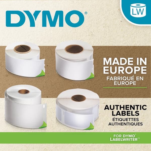 DYMO 2177565 Printer Label Hvid selvklæbende Printer Label