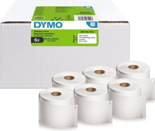 DYMO 2177565 Printer Label Hvid selvklæbende Printer Label