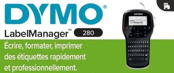 DYMO-tarratulostin 280 + kotelo - lämpösiirto
