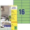 Pikkukuva 2 / 8: Yksityinen etiketti Avery 3454 värillinen etiketti 105x37mm vihreä