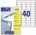 Miniatyrbillede 5 af 6: Private label Avery 3657-200 Universal Label 48,5x25,4mm