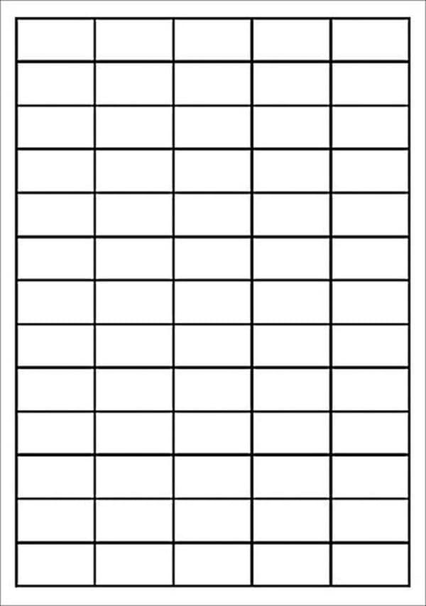 Eget mærke Avery 3666-200 Universal Label 38x21,2mm