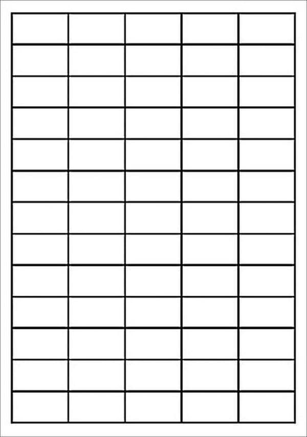 Eget mærke Avery 3666-200 Universal Label 38x21,2mm