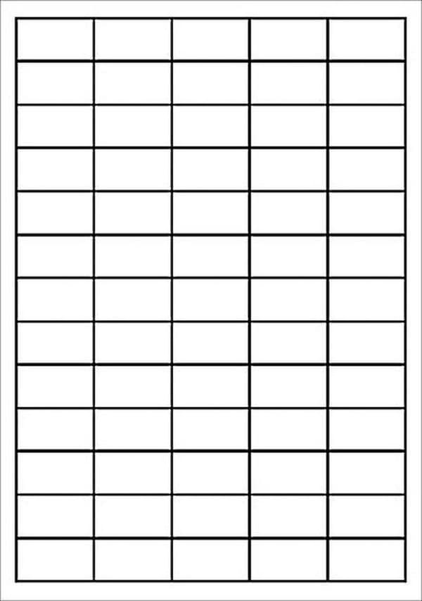 Eget mærke Avery 3666-200 Universal Label 38x21,2mm