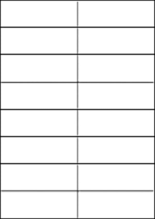 Private label Avery 3484-200 Universal Label 105x37mm