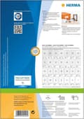 Pikkukuva 6 / 11: Herma Prem. Etiketit valkoiset 70x35 100 Bl. DIN A4 2400 kpl 4429