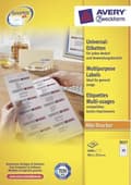 Miniatyrbild 5 av 9: Private label Avery 3657 Universal Label 48,5x25,4mm