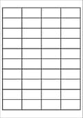 Miniatyrbild 2 av 9: Private label Avery 3657 Universal Label 48,5x25,4mm