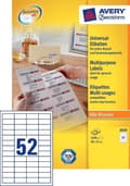 Miniatyrbillede 3 af 4: Private label Avery 3650 Universal Label 48x21mm