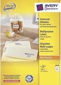 Miniatyrbild 4 av 7: Private label Avery 3420 Universal Label 70x16,9mm