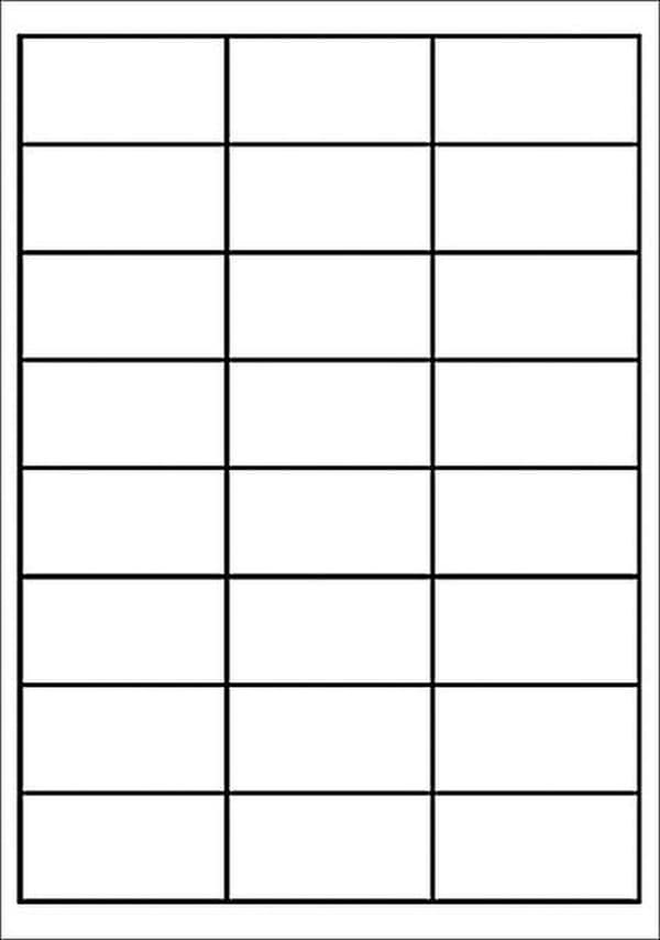 Private label Avery 3658 Universal Label 64,6x33,8mm