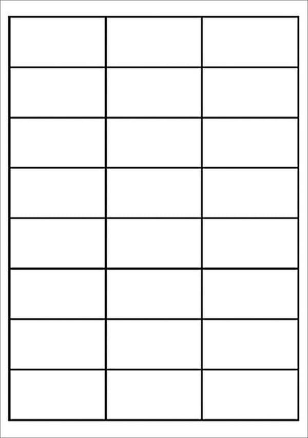 Private label Avery 3658 Universal Label 64,6x33,8mm