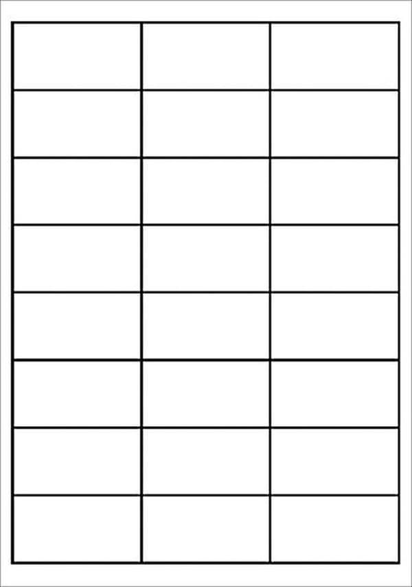Private label Avery 3658 Universal Label 64,6x33,8mm