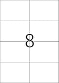 Pikkukuva 2 / 9: Herma Prem. Tarrat 105x74 200 Bl. DIN A4 1600 kpl 4626