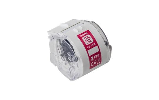 Brother CZ-1004 - Rulle (2,5 cm x 5 m) 1 rulle(r) kontinuerliga etiketter - för Brother VC-500W (CZ1004)