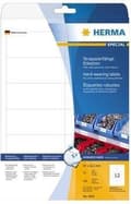 Miniatyrbild 3 av 6: Herma folieetiketter 97x42,3 25 ark DIN A4 300 st 4692