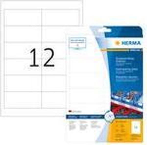 Herma folieetiketter 97x42,3 25 ark DIN A4 300 st 4692