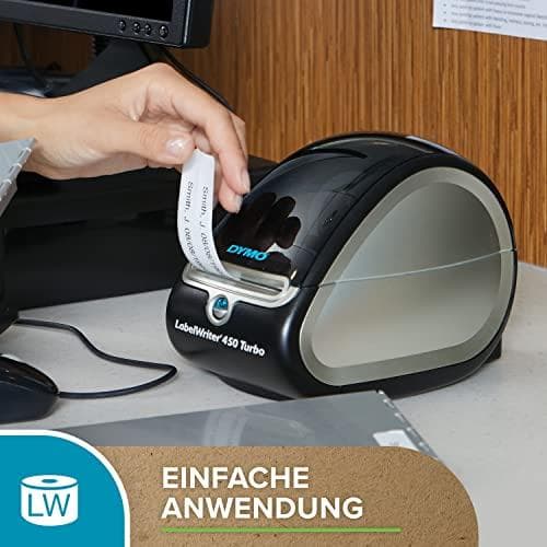 DYMO LW -lähetystarrat vain malleille LW 4XL/5XL 102x210mm 140 kpl (2166659)