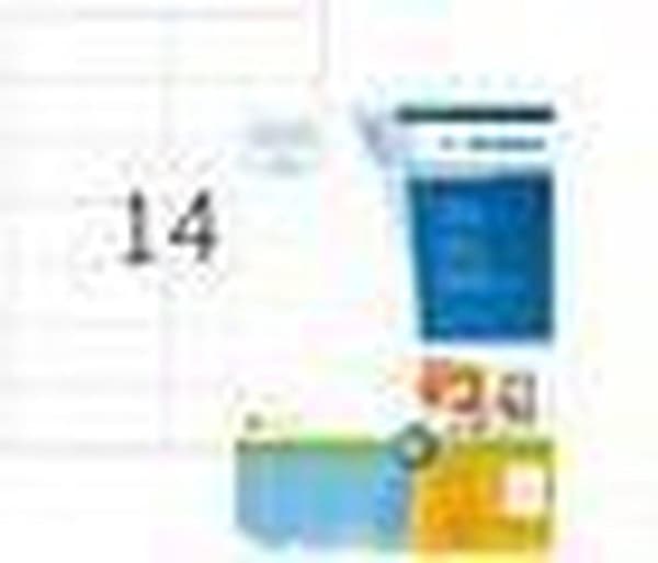 Herma Labels hvid 105x41 SuperPrint 1400 stk.