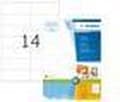 Miniatyrbillede 10 af 10: Herma Labels hvid 105x41 SuperPrint 1400 stk.