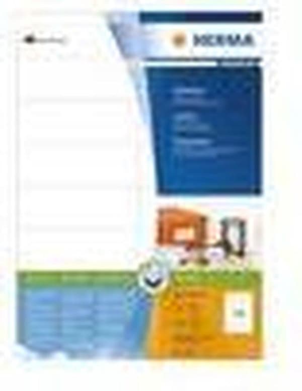 Herma Premium Labels 105x37 100 ark DIN A4 1600 stk 4462
