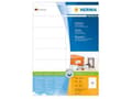 Miniatyrbild 8 av 11: HERMA Etiketter vit 64,6x33,8 Premium A4 2400 st.
