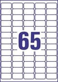 Miniatyrbild 5 av 5: Avery AV-L7971-25 Etiketter för fryst mat 38,1x21,2 mm 1625 delar Vit