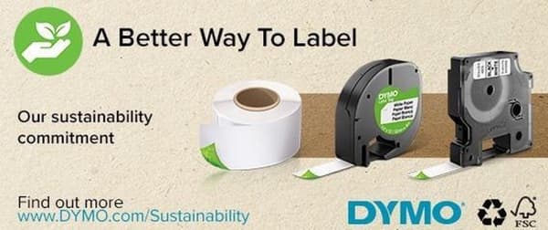 DYMO 12mm D1 Permanent polyestertape 16959