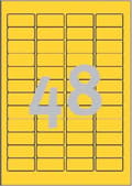 Pikkukuva 2 / 4: Avery Mini Labels, keltainen, 45,7 x 21,2 mm, irrotettava