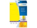 Miniatyrbillede 4 af 6: Herma mappeetiketter gul192X61 20 ark DIN A4 80 stk 5096