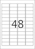 Miniatyrbillede 3 af 3: Herma Inkjet labels hvid 45,7x21,2 InkPrint Special 1200 stk.