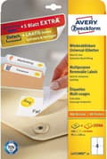 Miniatyrbillede 4 af 9: Avery aftagelige etiketter, hvide, 99,1 x 139,0 mm, aftagelige